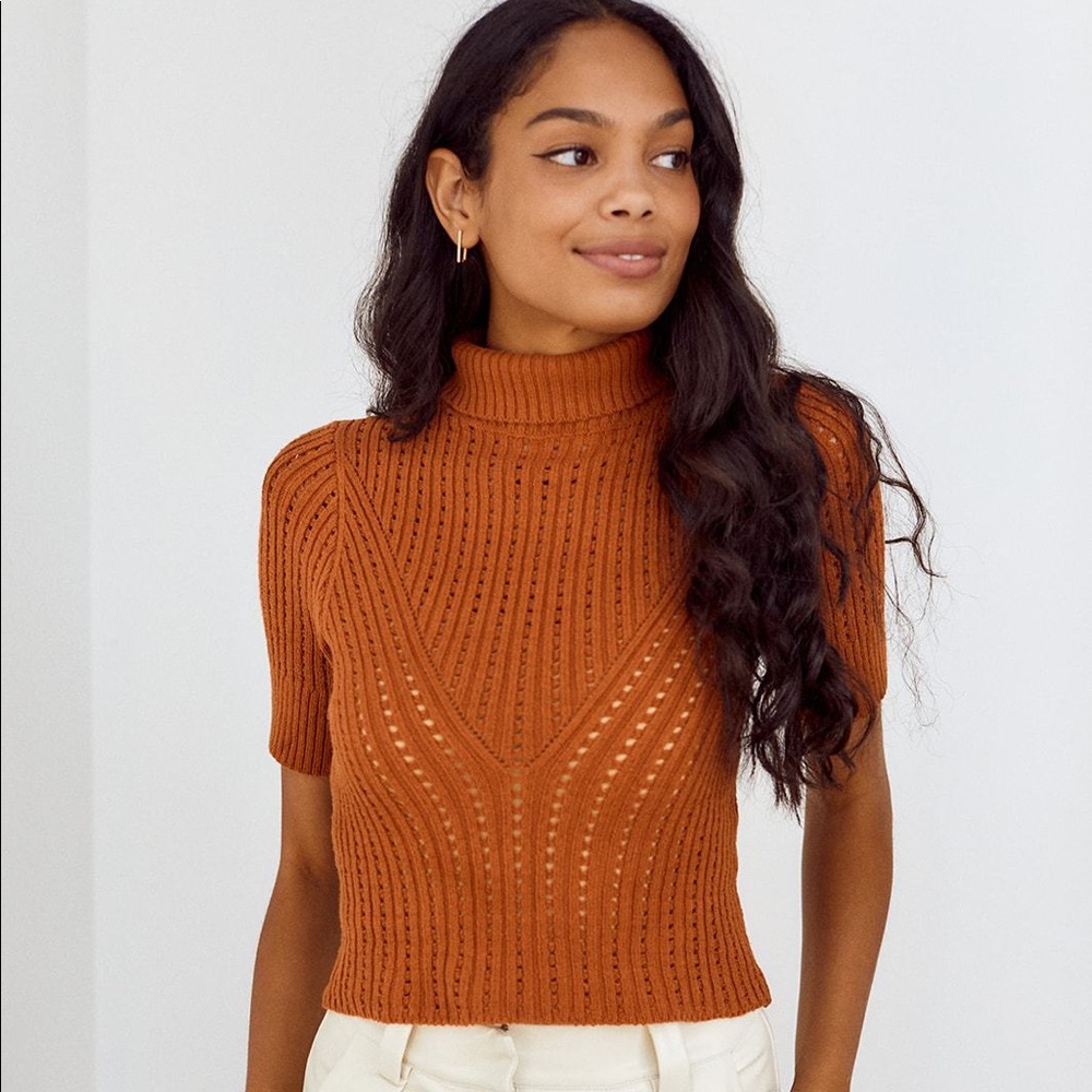 Fab’rik Cropped Turtleneck